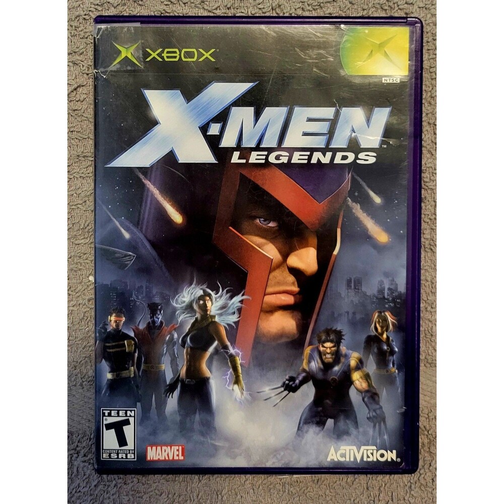 X-Men Legends (Microsoft OG Xbox, 2004) CIB/ TESTED/ MANUAL/ FAST NEXT DAY SHIPP
